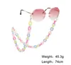 Acryl Candy Color Brillenketten Chunky Lanyards Lesebrille Halsmaskenhalter Sonnenbrillen Kettenriemen Geschenk 2021