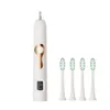 HERE-MEGA 608 Automatic Sonic Electric Toothbrush IPX7 Waterproof Ultrasonic Vibrating Whitening Power Brushes Magenetic Charging Tooth Brush