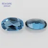 London Blue Topaz Natural Loose Gemstone Oval Shape Facetted Cut Size 3x4~10x14mm For DIY Jewelry Making