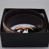 Bältesdesigner Brand 2021 Män- och kvinnors läder Black Belt Women Snake Big Gold Buckle Designer Men's5 Classic Leisure Pearl Belt med Box Bd4x