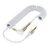 Câble Audio 3.5mm 3.5 Jack mâle à mâle câble Aux ressort Code casque pour voiture Xiaomi redmi 5 plus Oneplus LG Samsung Galaxy