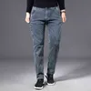 ICPANS Autumn Summer Denim Jeans Men Straight Stretch Regular for Man Black Classic Vintage Mens Pant Big Size 29-38 40 211111