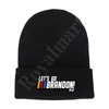 Pozwala iść brandon kapelusze zima ciepły wełniany kapelusz beanie unisex dzianiny uniwersalny prezent