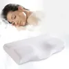 Pillow 35Memory Foam Neck Protection Slow Rebound Memory Butterfly Shaped Health Cervical Size In 30*50c