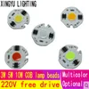 Perles lumineuses Lampe LED AC220V Haute tension sans pilote 3W5W Puissance intégrée 10WCOB Source Blanc chaud