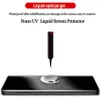 UV -härdat glasskärmskydd för Samsung Note 10 Pro S20 Ultra S10 Plus S9 3D Full vätskelim5085913