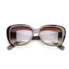 نظارات شمسية من الماس مربع إطار كبير ممسحة UV400 حماية سيدة نظارات نظارات جميلة