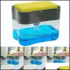 soap pump dispenser and sponge holder