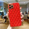 Lambskin 6D galwanicznie pełna osłona obiektywu miękka TPU etui na telefony dla iPhone 14 13 12 11 Pro Max XR XS X 7 8 Plus Camshield chromowana obudowa z owczej skóry