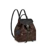 2024 Designer Backpack Mini Backpacks Women torebka shouler torba krzyżowa torebka nadwozia Pochette brązowa skóra wytłoczona czarna 45205 27,5x33x14cm #lmb-01