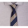 Brand High Quality Striped 7CM Luxury Tie For Men Business Party Dress Necktie Wedding Accessories Male Gift