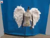 Beau décor à la maison de haute qualité blanc naturel plume d'autruche ailes d'ange adultes luxueux créatif Boudoir photographie accessoires
