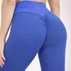 Tiktok Kadınlar için Sorunsuz Yoga Pantolon, Dokulu Yüksek Bel Popo Kaldırma Tayt Karın Kontrol Anti-Selülit Egzersiz Tozluk Sıkı