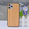 Casi di legno per iPhone 12 Mini 11 13 Pro Max Cellphone Cover in legno per Samsung S22 Plus Nota 20