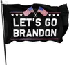 DHL 3x5ft Lets Go Brandon Flag Brandon Flags Banner 90 * 150CM Decorazione interna per esterni