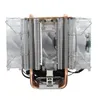 1/2/3 fans 4pin 6 Heatpipes Kleurrijke Backlit CPU Koeling Fan Cooler Heatsink voor Intel AMD - 1