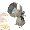 Máquina de tempero de alimentos para revestimento de chocolate de amendoim ou doces