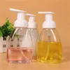 Liquid Soap Dispenser 3pcs 300ml Transparent Foam Pump Bottle Hand Sanitizer Filled With Plastic For Kitchen Bathroom