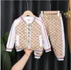 Boys039 spring and autumn suit foreign style baby handsome clothes fashion children039s Korean version net infrared set two1890244