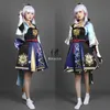 Rolecos игра Genshin Impact Kamisato Ayaka Cosplay Costum