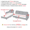 Stol täcker sammet plysch l -formad soffa täckning för vardagsrum elastiska möbler soffa slipcover chaise longue hörn soffa täckning sträcka 230727