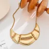 Vintage Statement 2022 Maxi Metal Pendant Choker Necklace for Women African Gypsy Gold Color Chain Punk Jewelry Gifts