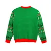 Kobiety Deer Boże Narodzenie Ciepłe Dzianiny Z Długim Rękawem Sweter Jumper Topy O-Neck Casual Bluzka Bloźwiękowy Sweter Y1118