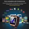 Montre intelligente Bluetooth DZ09 Bracelet SIM Android intelligent avec piles de haute qualité