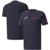 T-shirt F1 2023 T-shirt Formula 1 Nuova tuta da corsa F1 T-shirt da pilota personalizzabili Estate Casual Tifosi per auto ad asciugatura rapida Jersey Plus Size