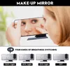 Projector Alarm Clock FM Radio with Mirror Screen for Bedroom USB Wake Up Time Snooze Function 210804