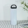 Vaso de sublimación en blanco Vaso flaco RECTO de 20 oz con tapa de paja Tazas rectas Vaso aislado delgado de acero inoxidable Cerveza Tazas de café