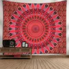 Mandala Tapeçaria Colorido Bohemian Tapeçaria Pendurado Para Quarto 130x150cm Poliéster Yoga Mats Casa Decoração 18 Padrões CCD8009