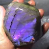 Decorative Objects & Figurines Natural Polished Labradorite Crystals Purple Pink Flash Office Accessories Home Decoration Desk Ornament Gems