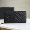 2021 projektanci mody portfele luksusowe męskie damskie skórzane torby wysokiej jakości klasyczne litery Marmont torebki dziewczęce oryginalne pudełko Digram posiadacz karty 443G123