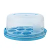 Other Bakeware 1pc Thicken Cake Container Transparent Carrier Portable Packing Box Baking Packaging With Bracket