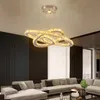 Anello Lampadario Di Cristallo In Acciaio Inossidabile Di Lusso Led Atmosfera Moderna Decorazione Della Casa Lampade A Sospensione A Luce