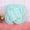 Cushion/Decorative Pillow Knot Ball Hand-woven Square Cushion Throw Knotted For Home Sofa Decoration Party Decor
