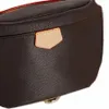 Desiger Midjeväska Famous Bumbag Cross Body mode Axelväska brun Midjeväska Bum Unisex Tre färger HQL137