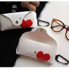 Fashion Designer Sunglasses Case Brand Letter Eye Heart Unisex Luxury Eyes Sunglass Box Packing With Glasses Cloth ACC