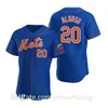 NewYorkMetsBaseball Jerseys 18 Darryl Strawberry Jersey 20 Pete Alonso 48 Jacob deGrom Hommes Femmes Jeunesse taille -XXXXL