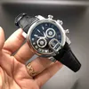 Luxo Relógios de Alta Qualidade para Homens Todo o Trabalho de Ponteiro Cronógrafo Cronógrafo Quartz Watch Business Waterwatches WristWatches Montre