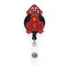 Симпатичные ключевые кольца Red Dog waterestone животные пудледог retactbale back reel офис/аксессуары