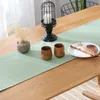 シンプルな食事タッセルフルーツグリーンエレガントな布二重層防止テーブルクロスとナプキンホームキッチン