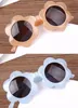 2021 Round Flower Shape Baby Sunglasses Pink Yellow Candy Color Children Decorative Sunglass Kids Outdoor Sun Glasses 6 Colors Boys Girls Eyeglasses