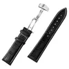 Watch Bands Leather Watchbands 18/20/22/24 Mm Band Strap Steel Pin Buckle High Quality Wrist Belt Bracelet Tool Deli22