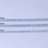 Ketten 100% S925 Sterling Silber 4mm D Farbe Moissanit Tenniskette Halskette für Männer HipHop GRA Zertifikat