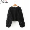 H.SA Vintage Sexy Applique Short Style Mesh Blouses Women Fashion Long Sleeve Casual Female Shirts Blusas Chic Crop Top 210417