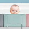 아기 침대 레일 가드 높이 조정 가능한 Anti-Collision Guardrail 어린이 침대 울타리 침대 일반 소프트 게이트 크리브 레일 1.5 / 2M 211028