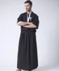 Белые мужчины юката для бани для японской самурайской одежды