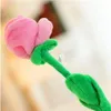 2022 Kuscheltiere 30 cm und 40 cm Großhandel Cartoon Plüschtiere INS süße Nachahmung Kreative Szenenlayout Simulation Rosenblume Plüschstrauß Geschenk